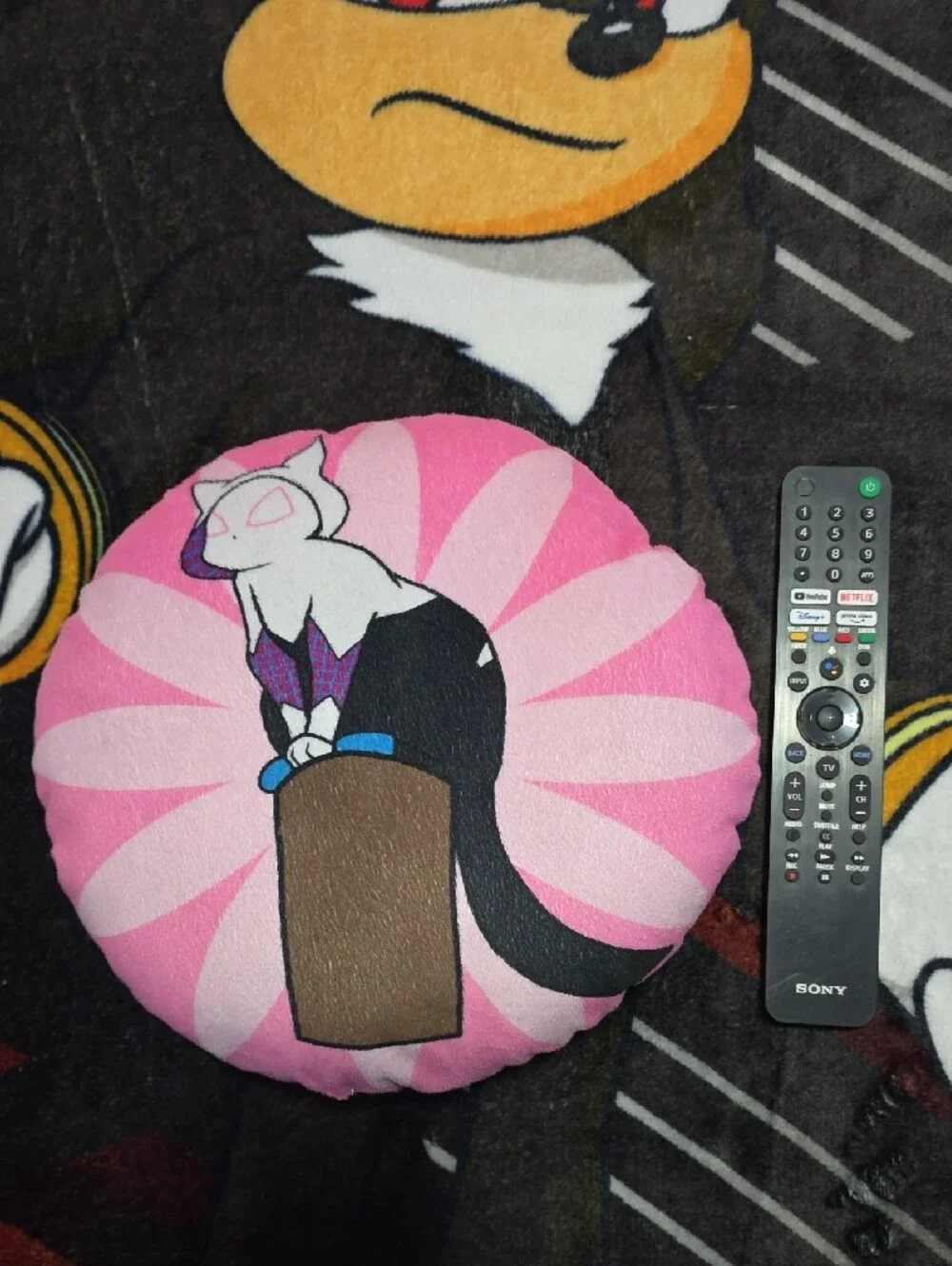 SpiderCat Gwen Pillow
